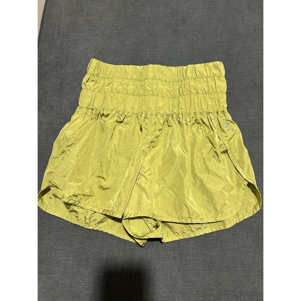 Fp Movement The Way Home‎ Lime Green Shorts Size Small